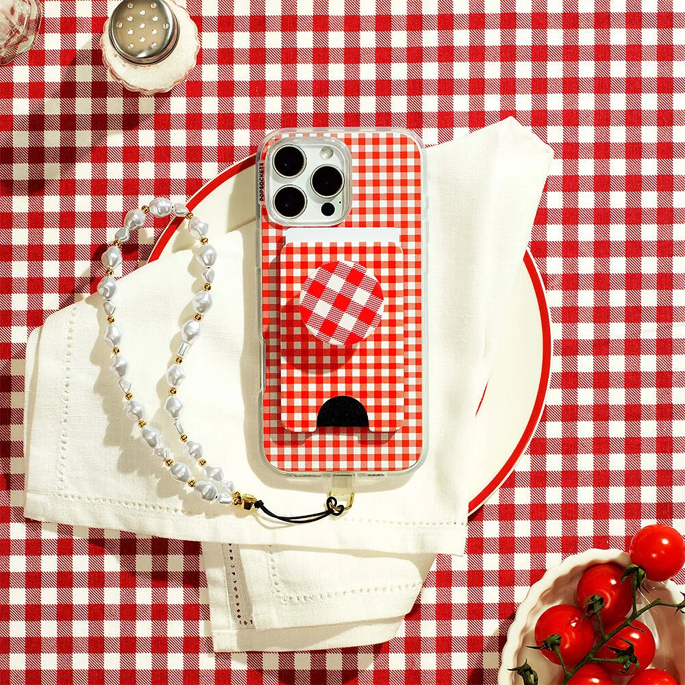 Red Gingham — iPhone 16 Pro Max MagSafe Case 3 Red Gingham — iPhone 16 Pro Max MagSafe Case