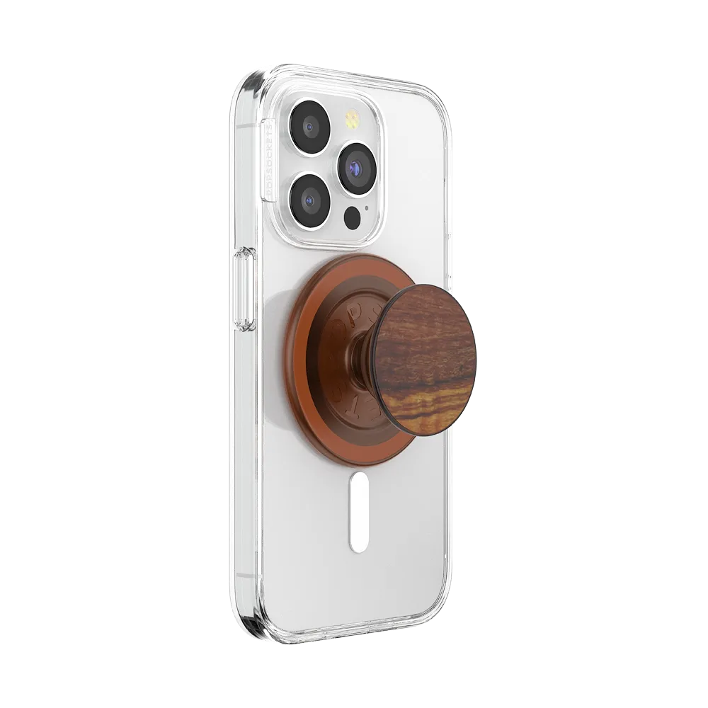 Olive Wood — MagSafe PopGrip