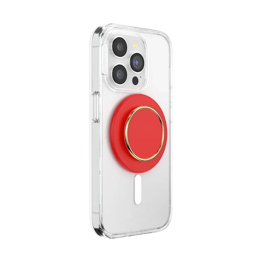 Enamel Rosso — MagSafe PopGrip 8 Enamel Rosso — MagSafe PopGrip