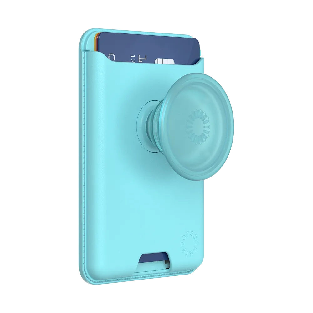 Butterfly Pea Blue — Softgoods MagSafe PopWallet+