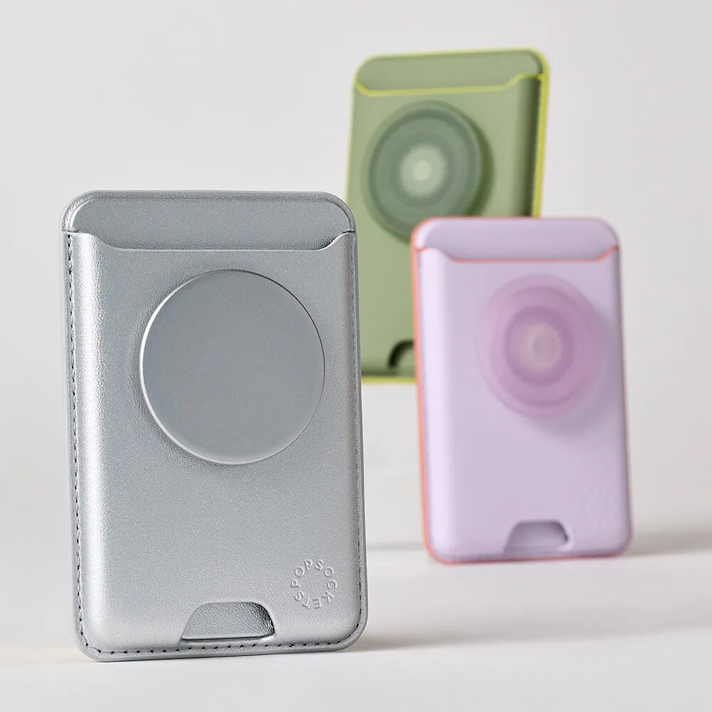 Silver —  Softgoods MagSafe PopWallet+