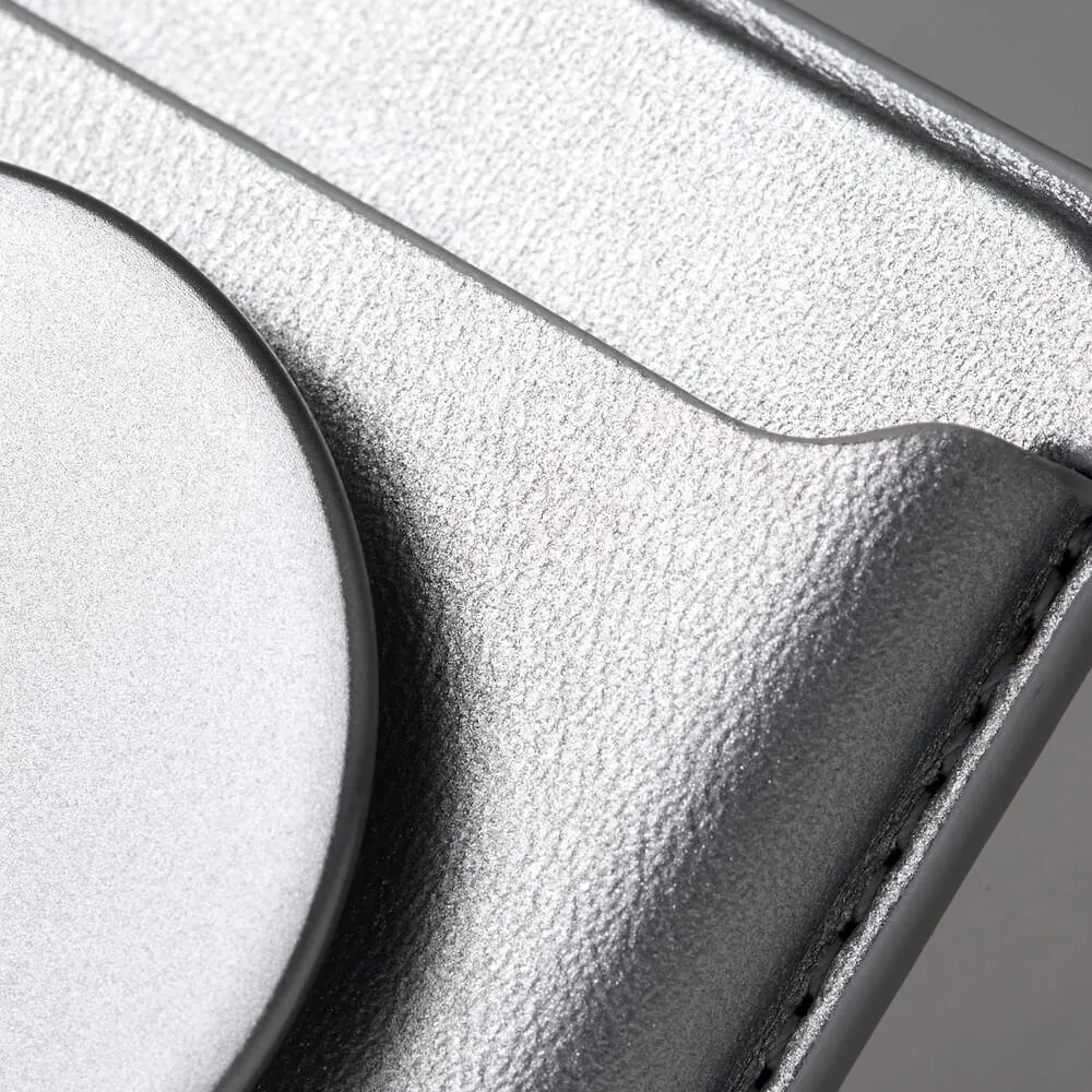 Silver —  Softgoods MagSafe PopWallet+