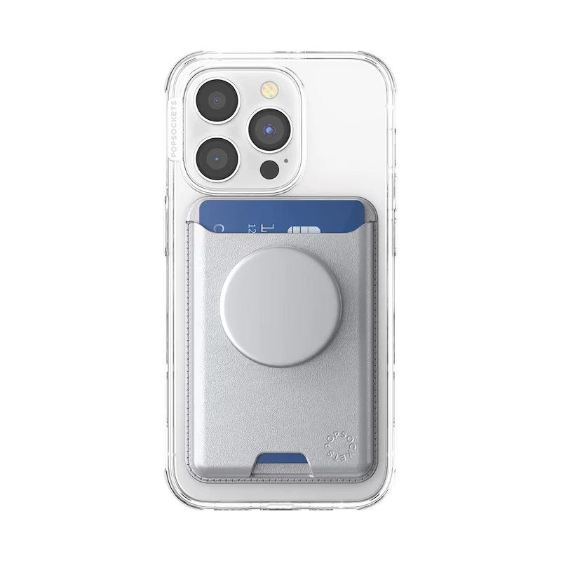 Silver —  Softgoods MagSafe PopWallet+