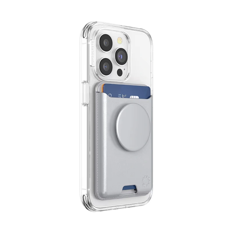 Silver —  Softgoods MagSafe PopWallet+