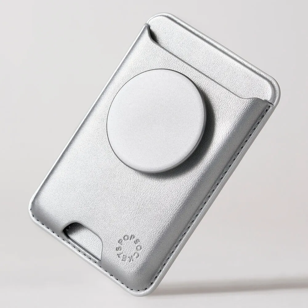 Silver —  Softgoods MagSafe PopWallet+