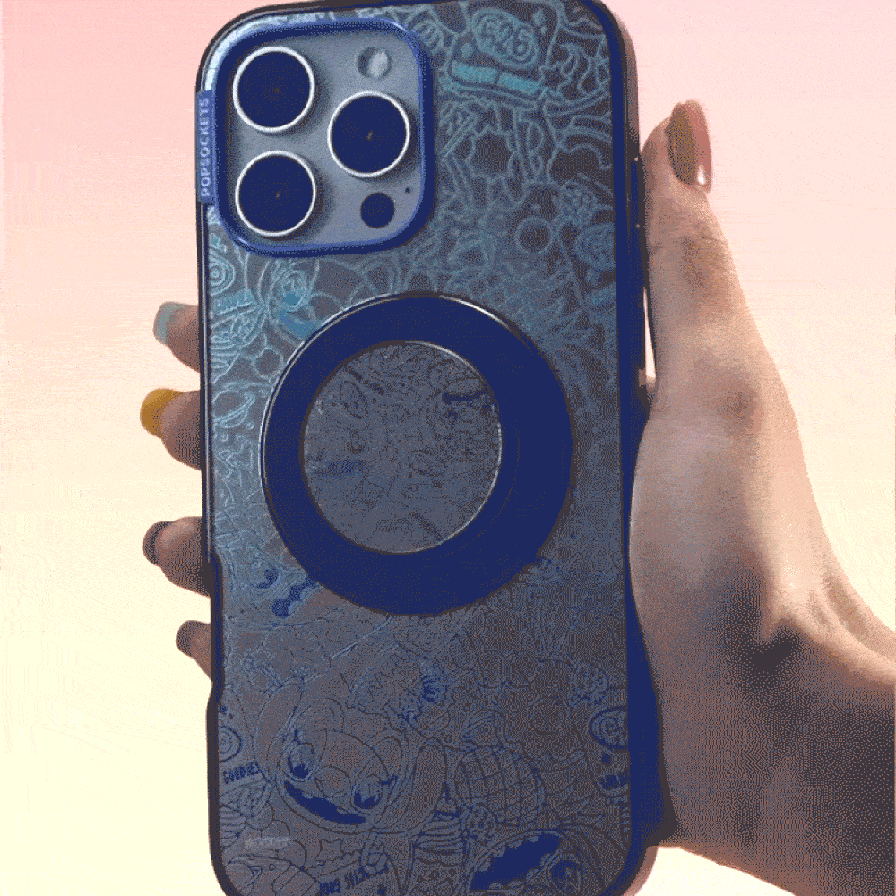 Mirror Stitch Snacks Toss — MagSafe PopGrip