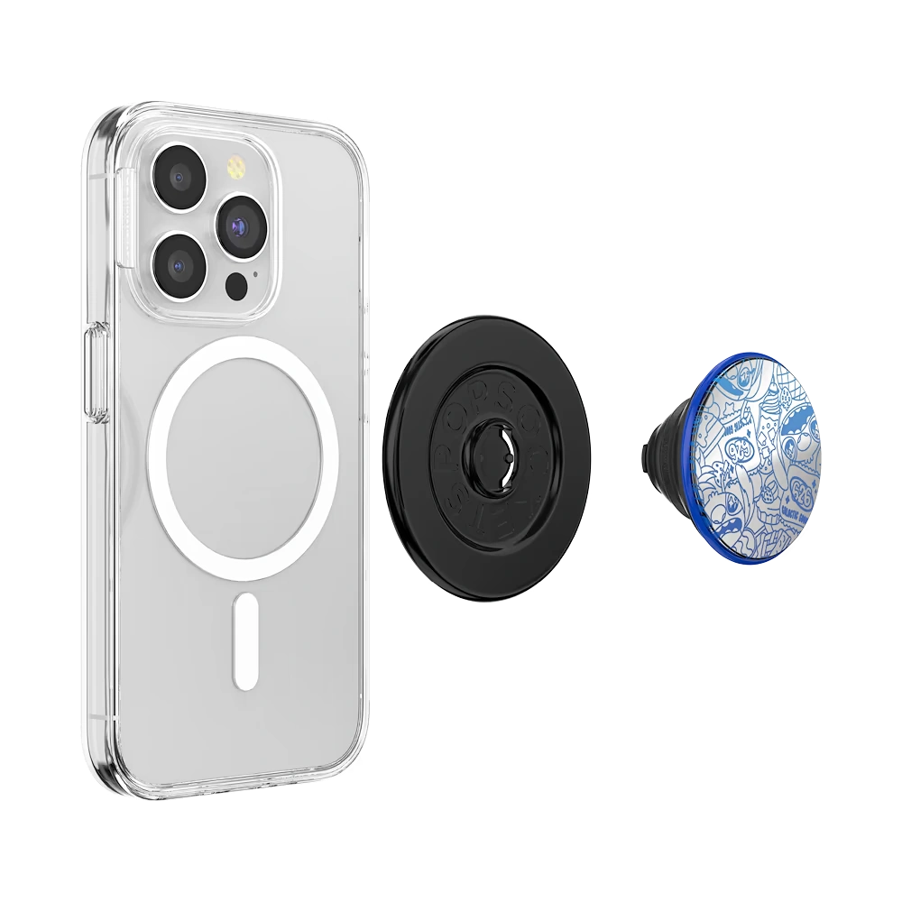 Mirror Stitch Snacks Toss — MagSafe PopGrip