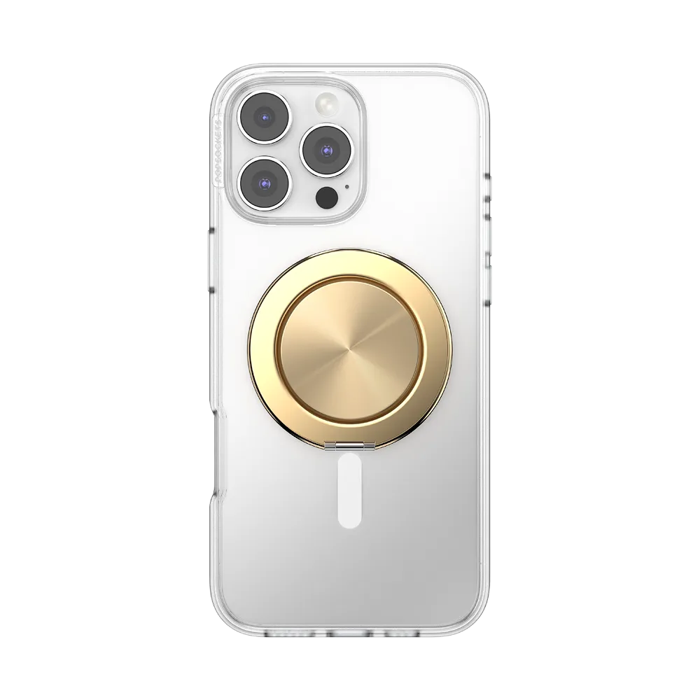 Aluminum Radial Gold —  MagSafe Kick-Out Grip & Stand