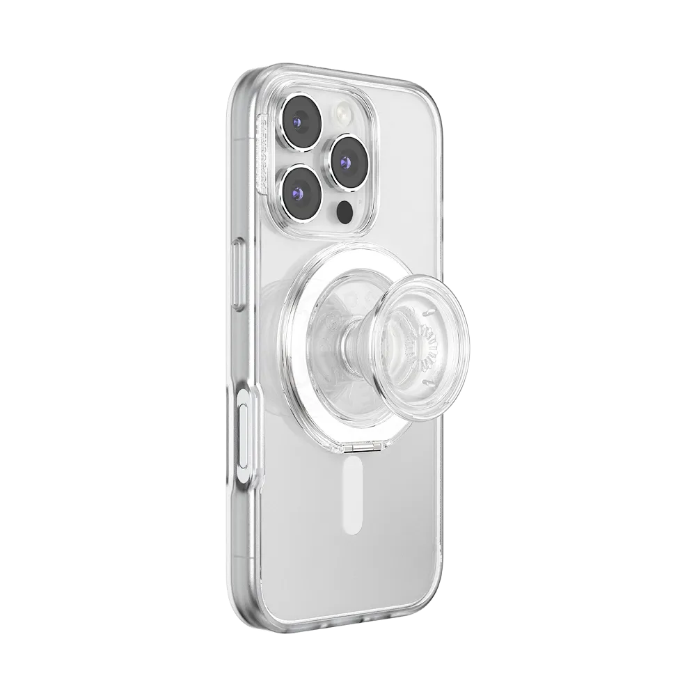 Clear  —  MagSafe Kick-Out Grip & Stand