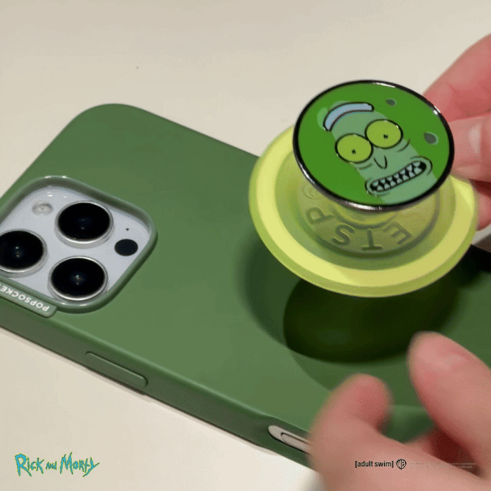 Enamel Pickle Rick — MagSafe PopGrip 3 Enamel Pickle Rick — MagSafe PopGrip