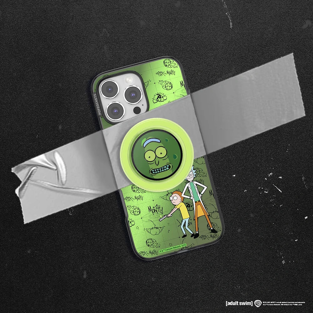 Enamel Pickle Rick — MagSafe PopGrip 5 Enamel Pickle Rick — MagSafe PopGrip