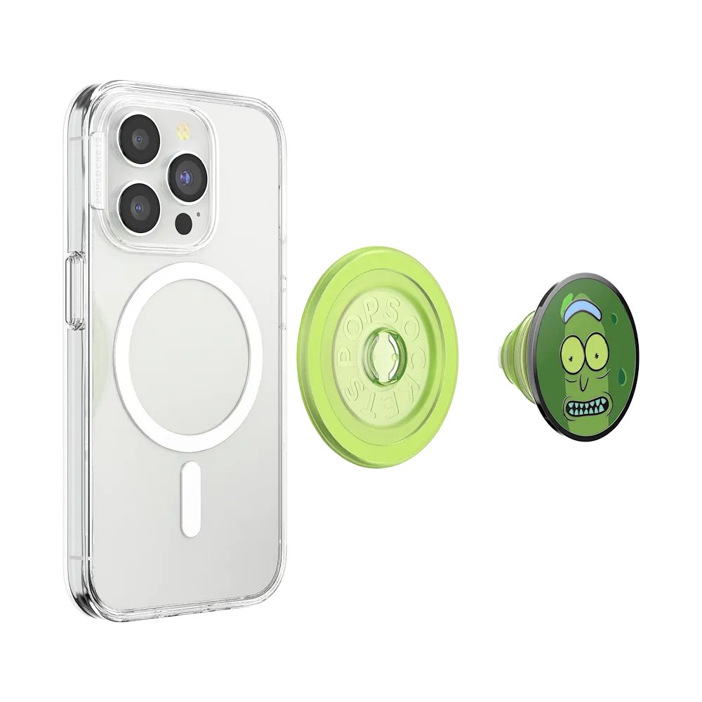 Enamel Pickle Rick — MagSafe PopGrip 6 Enamel Pickle Rick — MagSafe PopGrip