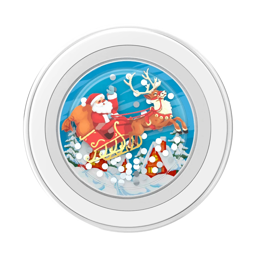 Squishy Santa's Flight — MagSafe PopGrip