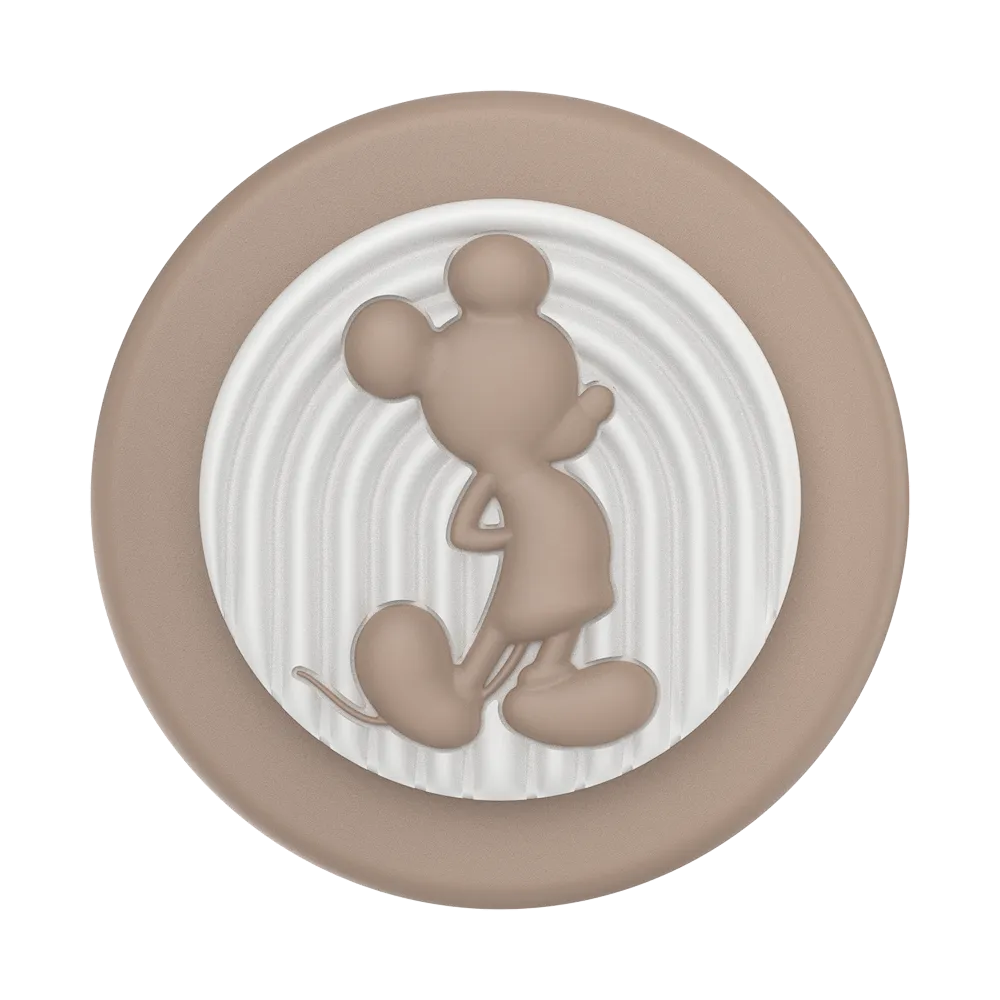 PopOut Latte Mickey — MagSafe PopGrip