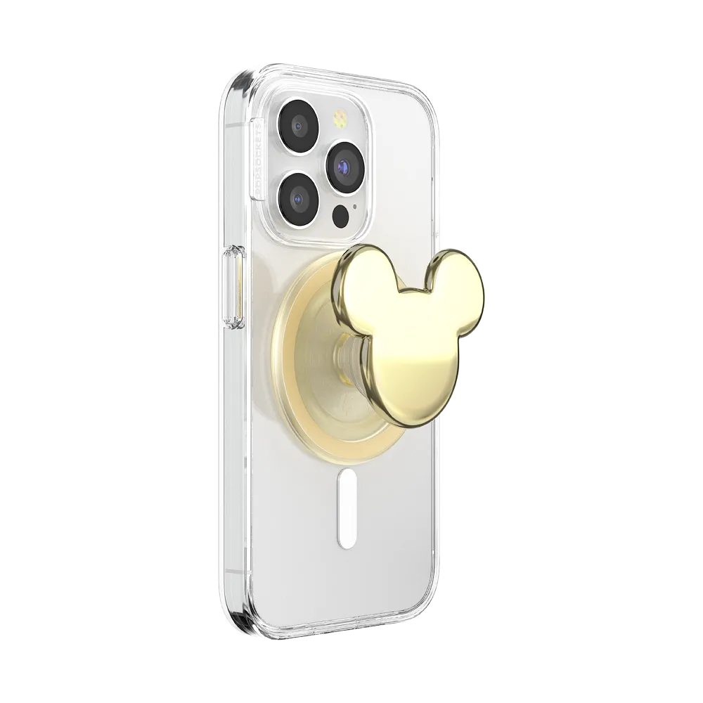 Enamel Gold Mickey Head — MagSafe PopGrip