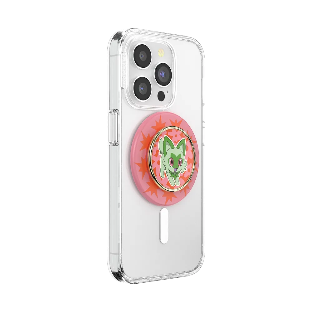 Enamel Sprigatito Stretch — MagSafe PopGrip 9 Enamel Sprigatito Stretch — MagSafe PopGrip