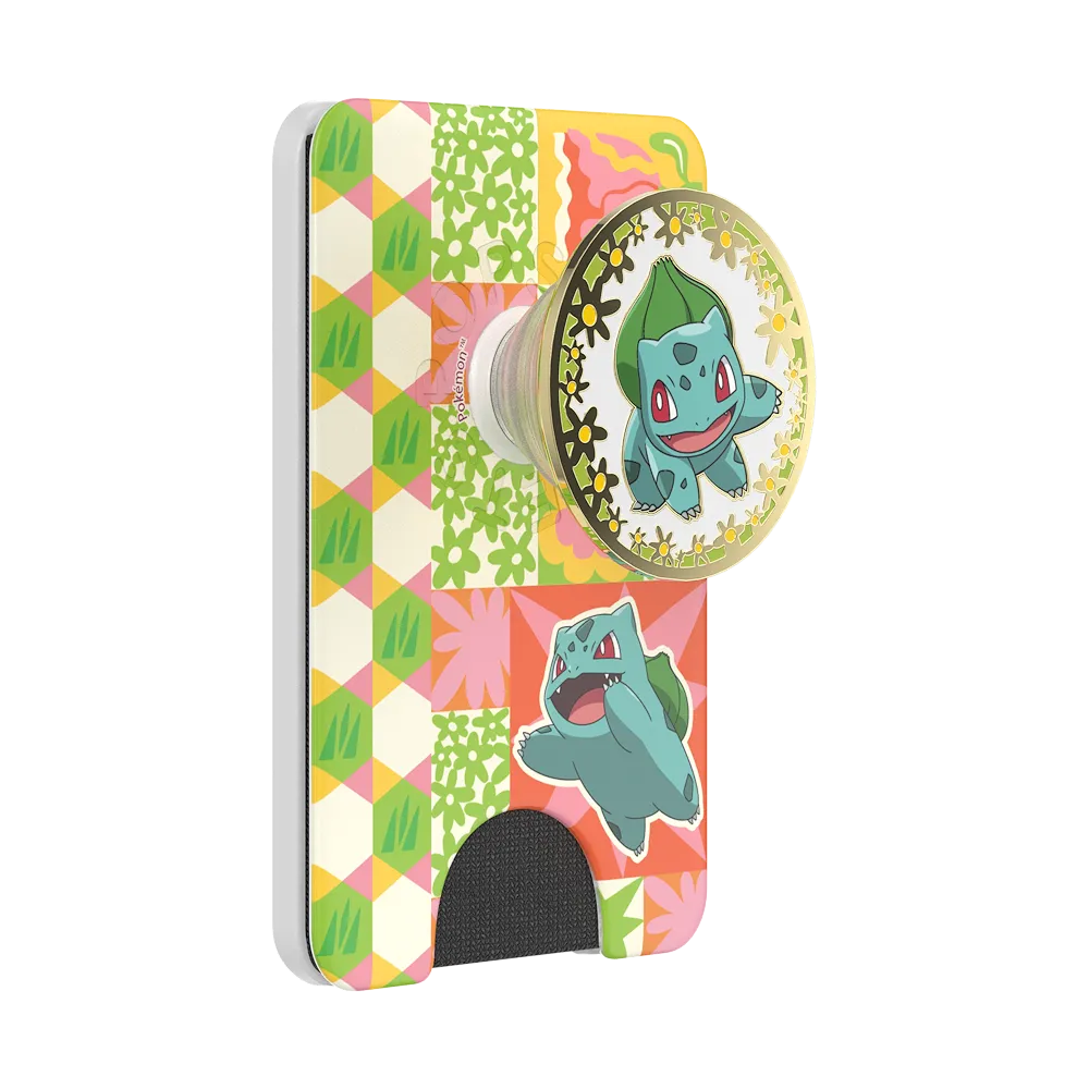 Bulbasaur Patchwork — MagSafe PopWallet+