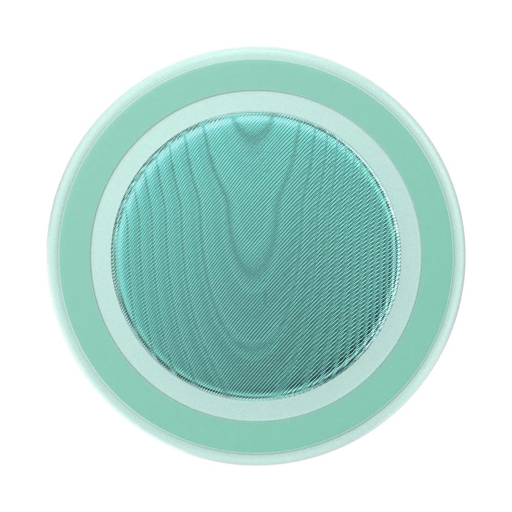 Aluminum Moire Turquoise — MagSafe PopGrip