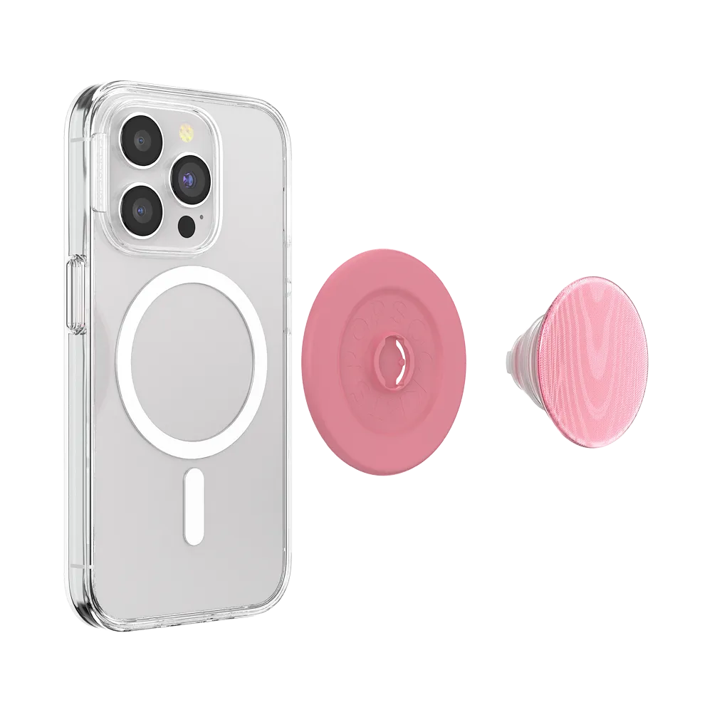 Aluminum Moire Putty — MagSafe PopGrip 4 Aluminum Moire Putty — MagSafe PopGrip