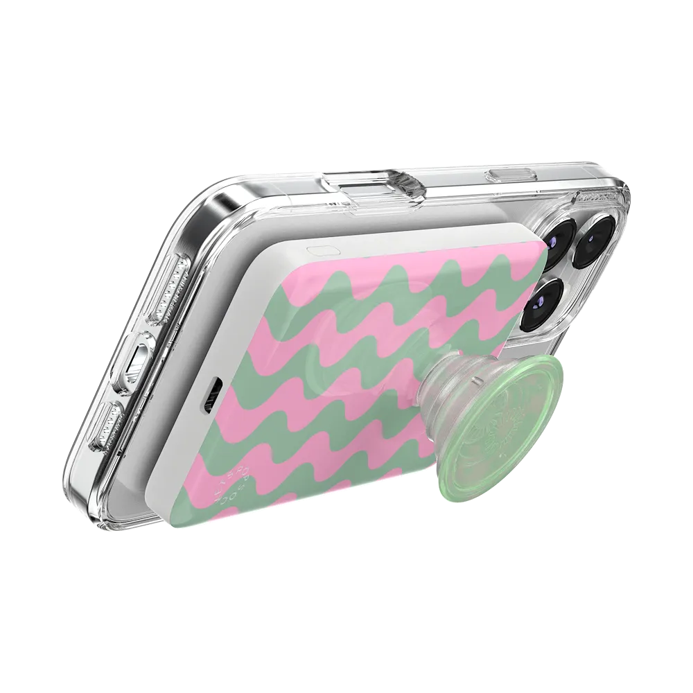 Wavy Flamingo — MagSafe PowerPack