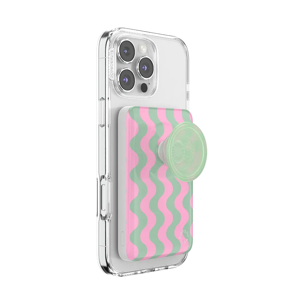 Wavy Flamingo — MagSafe PowerPack