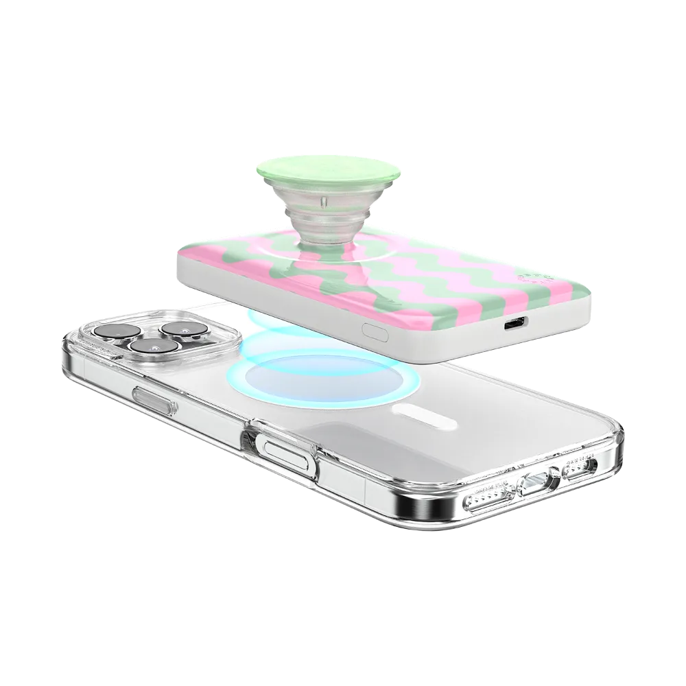 Wavy Flamingo — MagSafe PowerPack