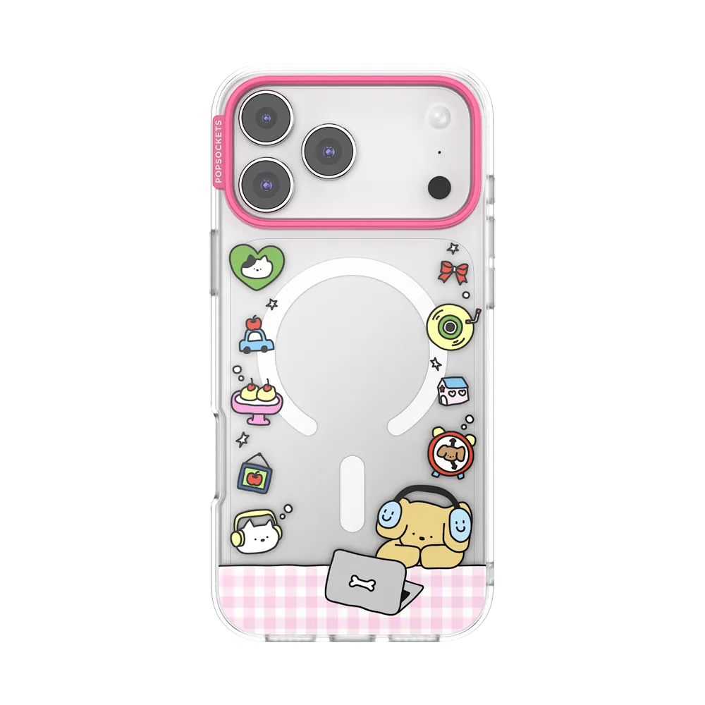 Dog Typing — iPhone 17 Pro Max MagSafe Case