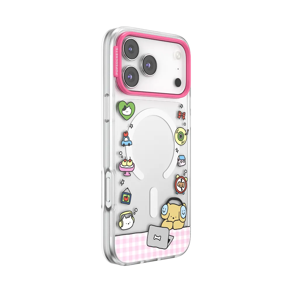 Dog Typing — iPhone 17 Pro Max MagSafe Case