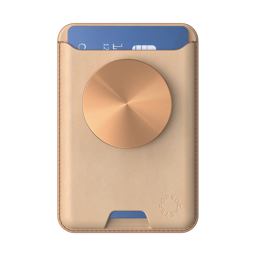 Veg Tan — Softgoods MagSafe PopWallet+
