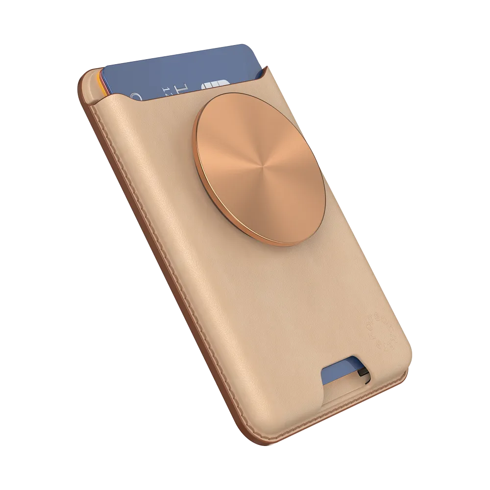 Veg Tan — Softgoods MagSafe PopWallet+