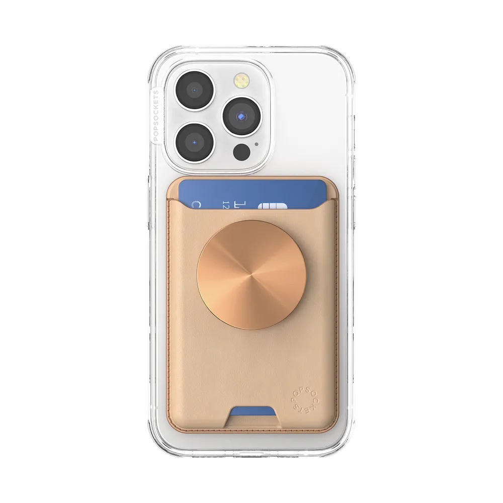 Veg Tan — Softgoods MagSafe PopWallet+