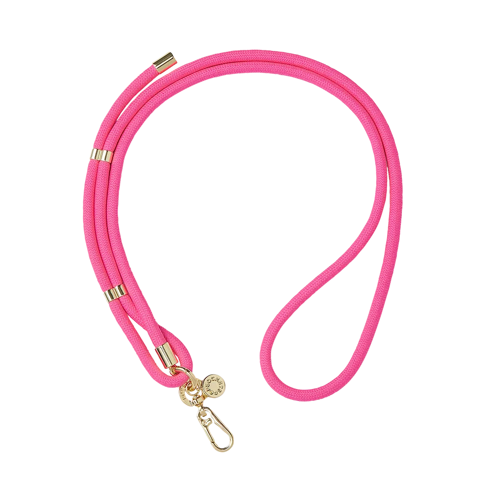 Paracord Boca Pink — Phone Strap