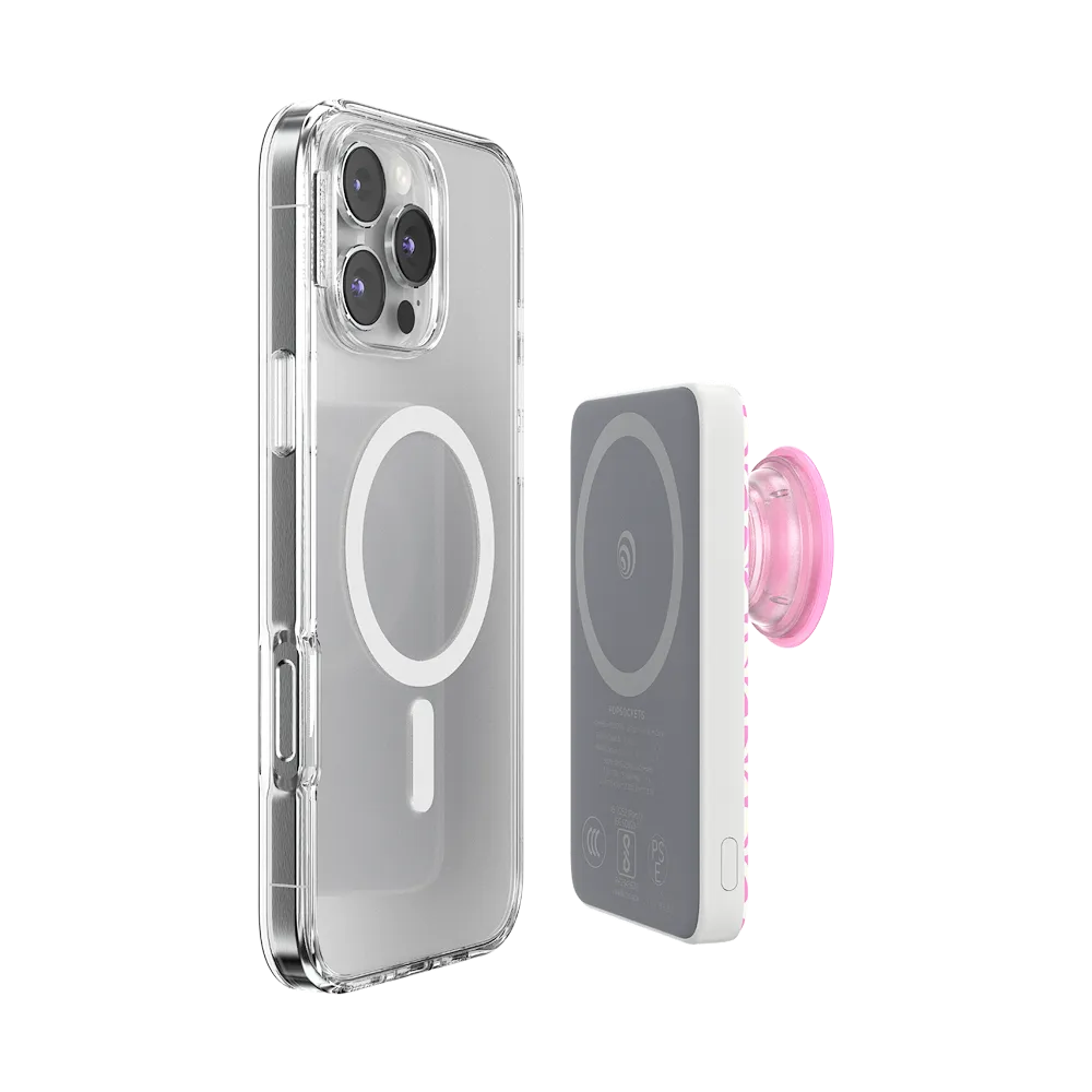Breeze Block Pink — MagSafe PowerPack