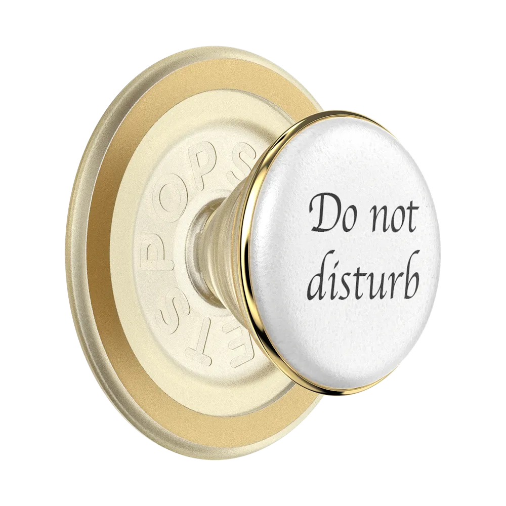 Enamel Do Not Disturb — MagSafe PopGrip