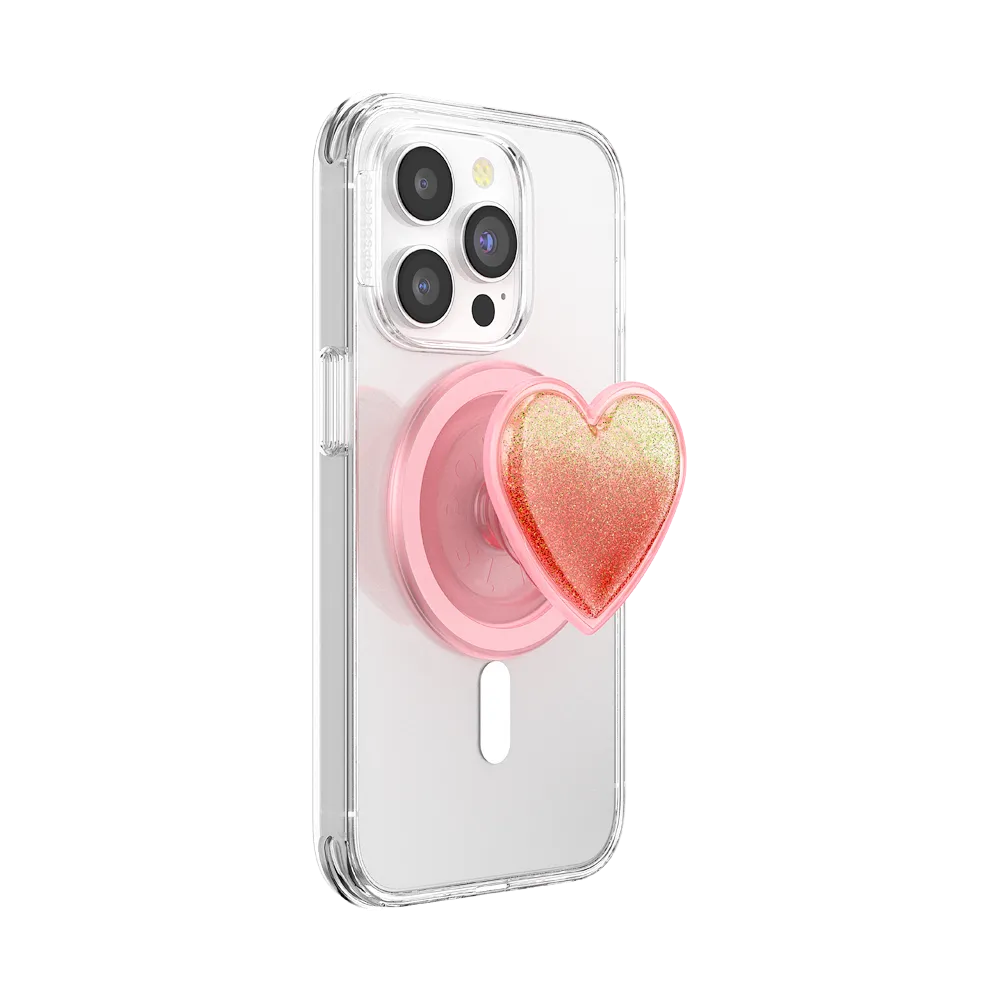 Squishy Tidepool Heart Pinky — MagSafe PopGrip