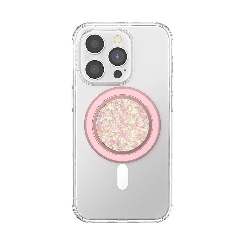 Iridescent Confetti Rose — MagSafe PopGrip 3 Iridescent Confetti Rose — MagSafe PopGrip