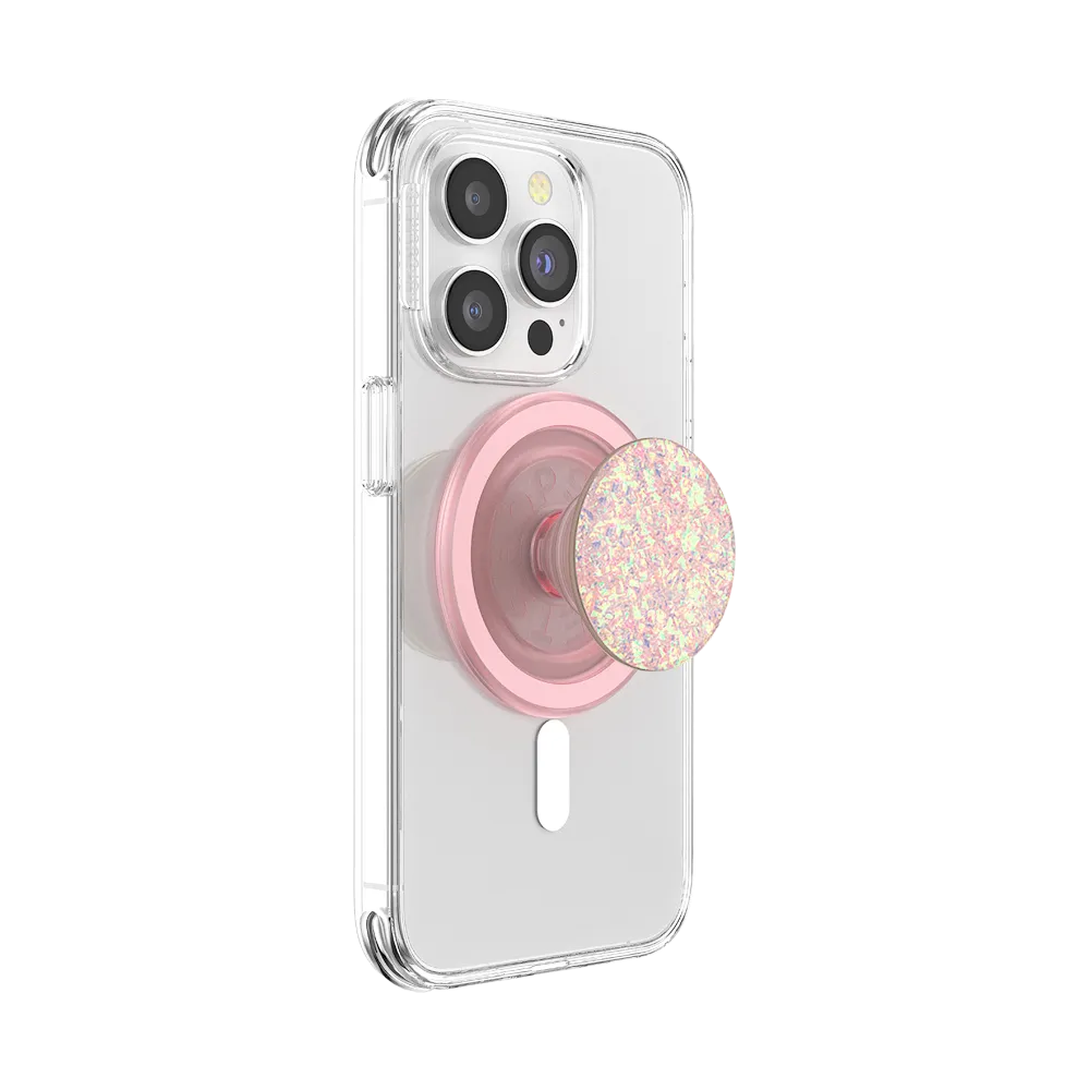 Iridescent Confetti Rose — MagSafe PopGrip 6 Iridescent Confetti Rose — MagSafe PopGrip