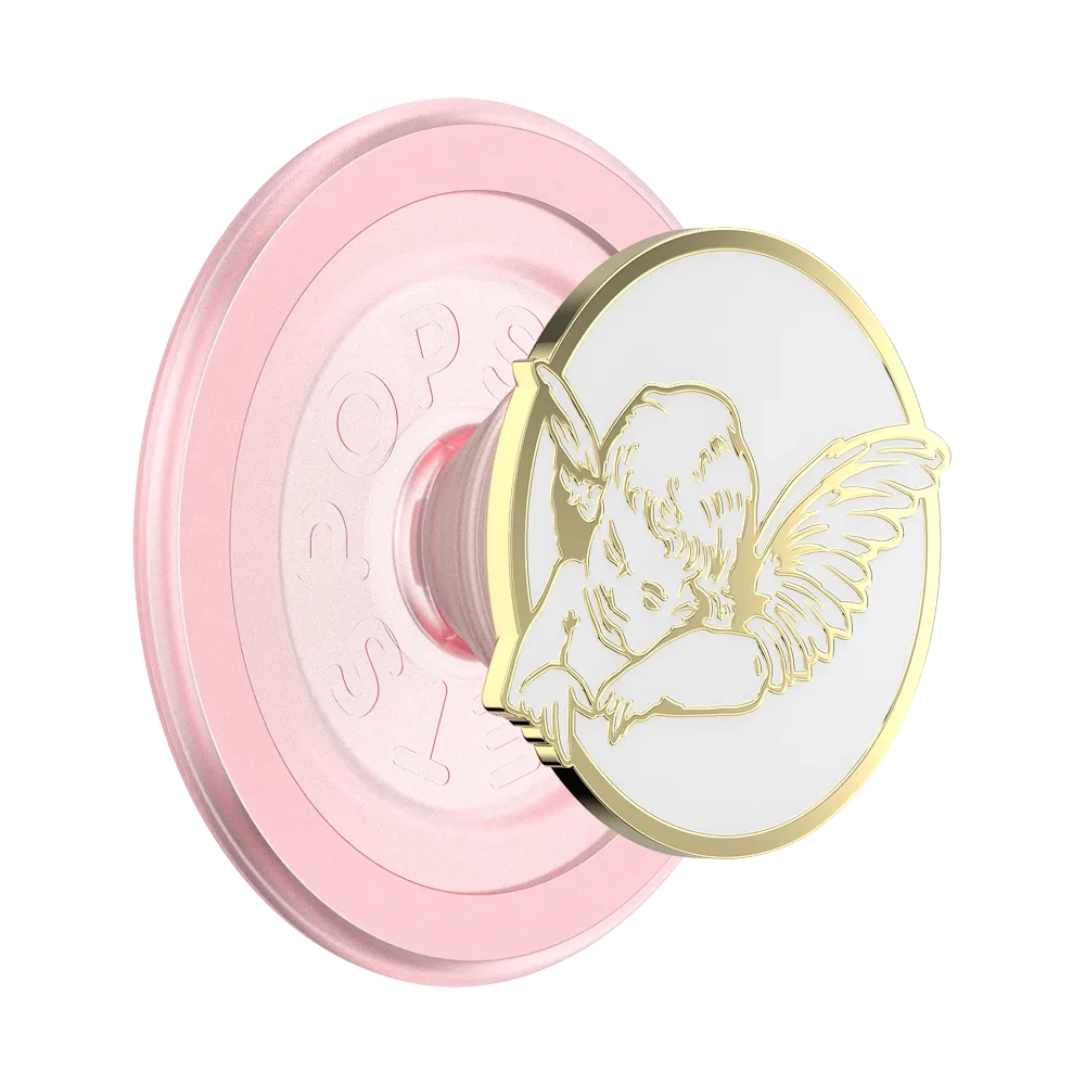 Enamel Cherub — MagSafe PopGrip
