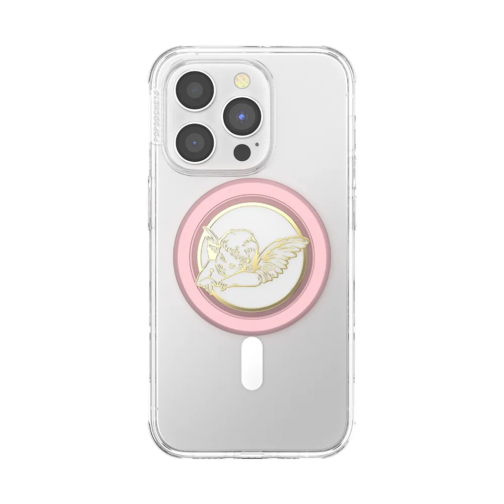 Enamel Cherub — MagSafe PopGrip
