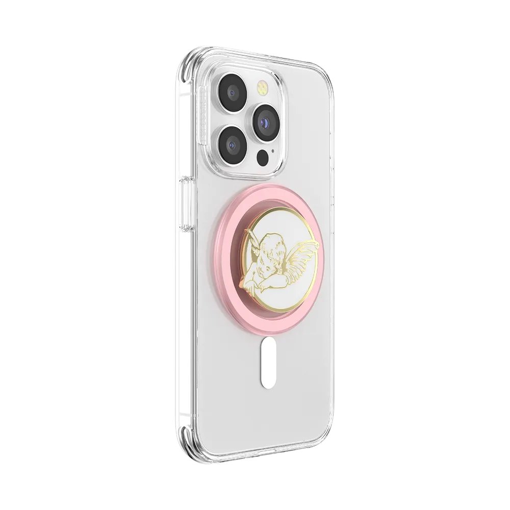 Enamel Cherub — MagSafe PopGrip