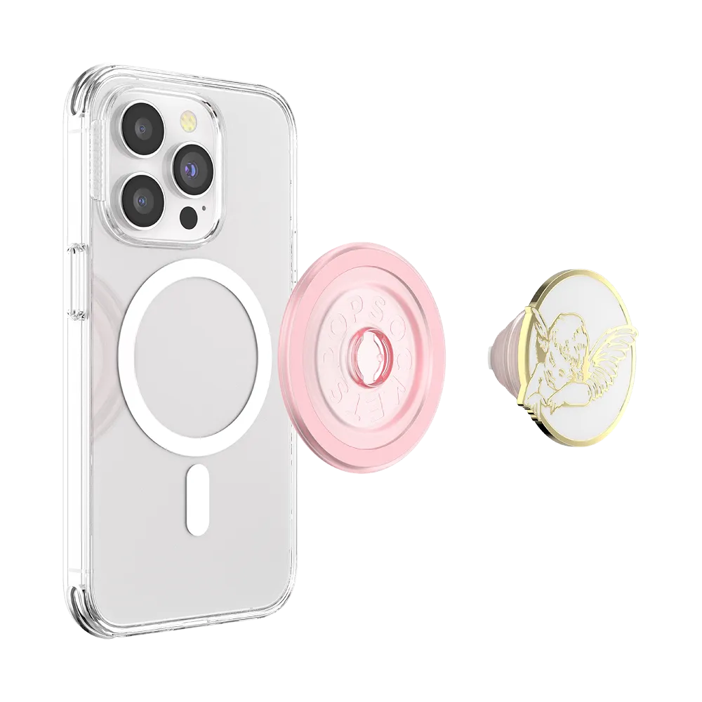 Enamel Cherub — MagSafe PopGrip