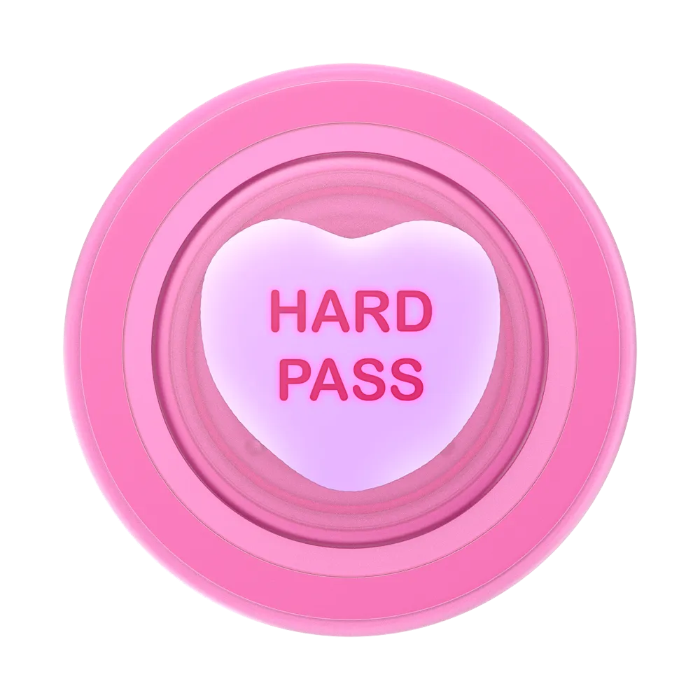 Candy Heart Hard Pass — MagSafe PopGrip