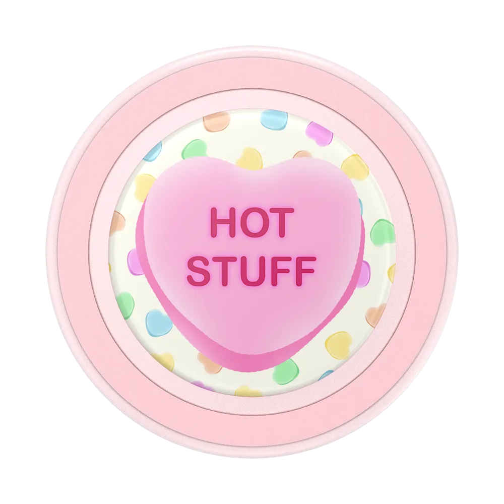 Candy Heart Hot Stuff — MagSafe PopGrip