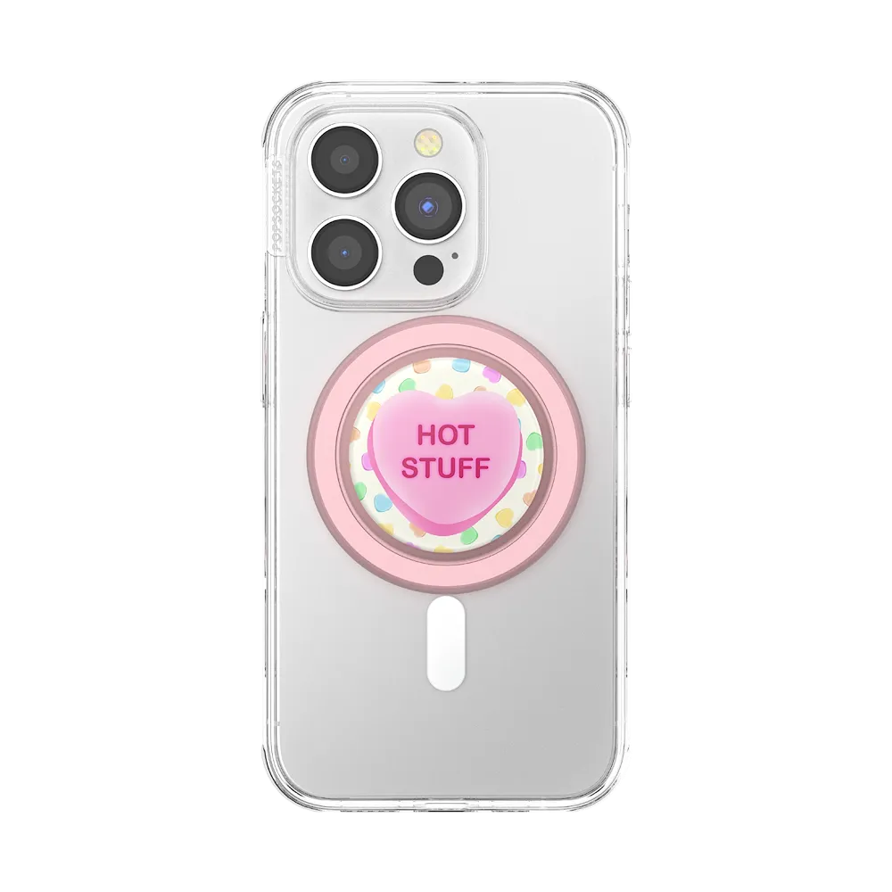 Candy Heart Hot Stuff — MagSafe PopGrip