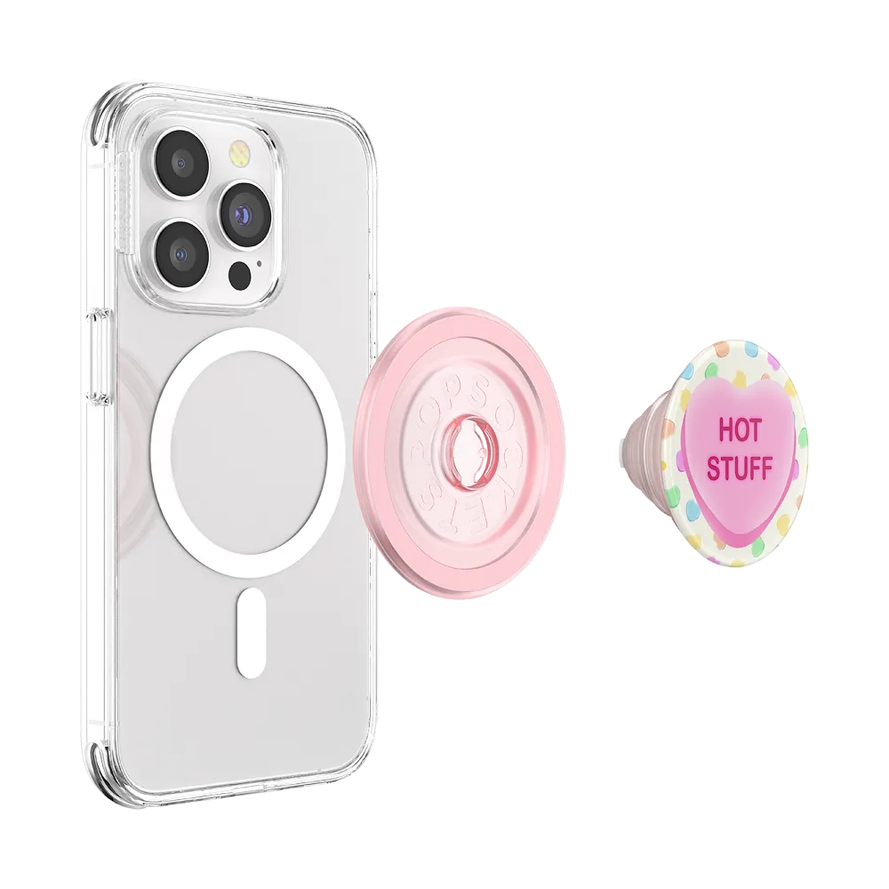 Candy Heart Hot Stuff — MagSafe PopGrip