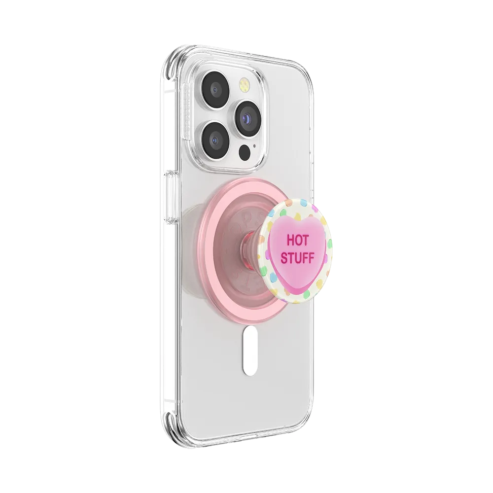 Candy Heart Hot Stuff — MagSafe PopGrip