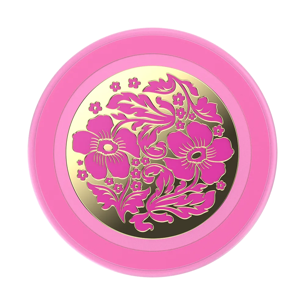 Enamel Lace Hot Pink — MagSafe PopGrip