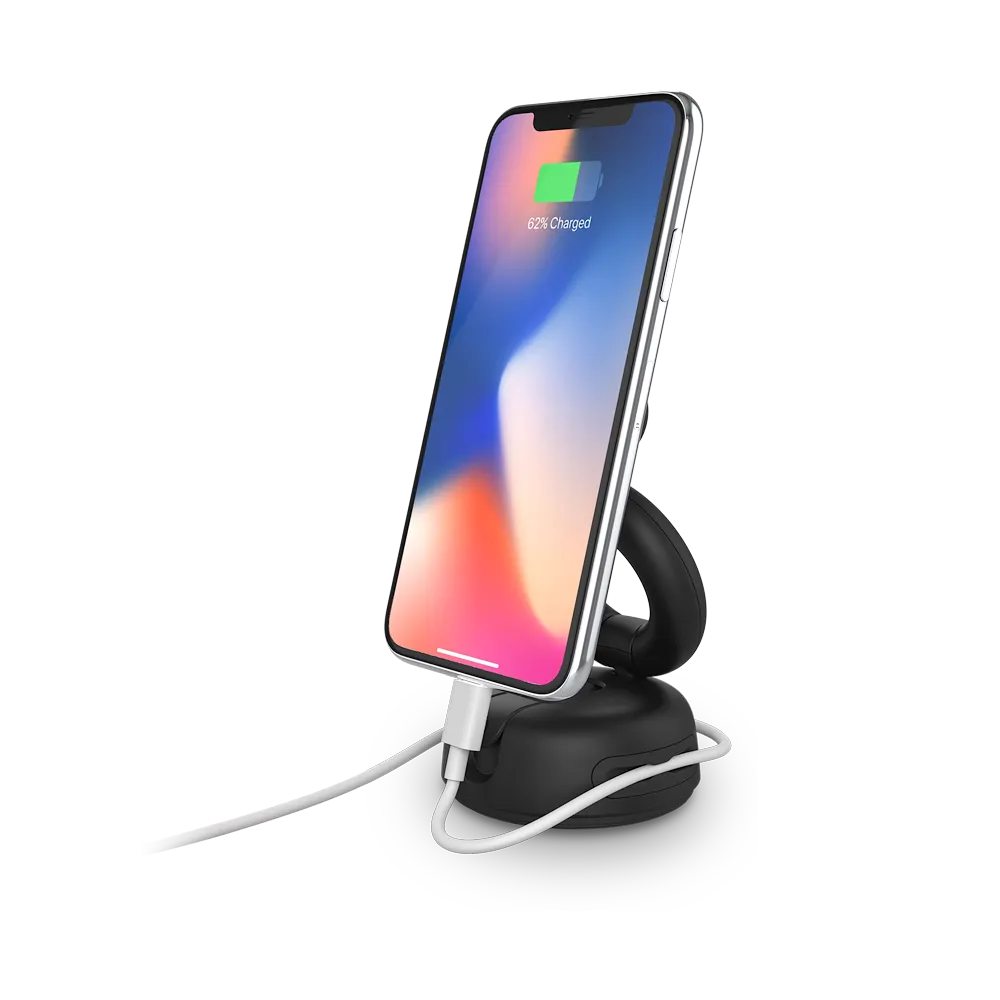Black — Car & Desk Mount