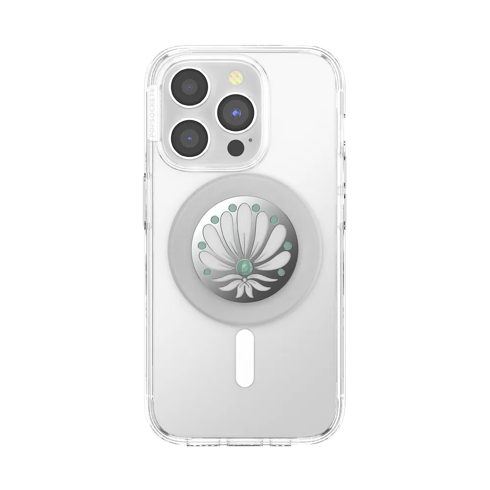 Enamel Desert Gem Bloom — MagSafe PopGrip