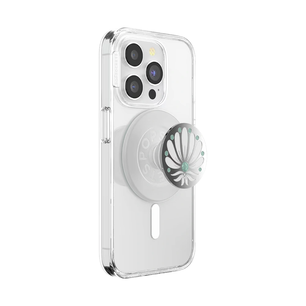 Enamel Desert Gem Bloom — MagSafe PopGrip
